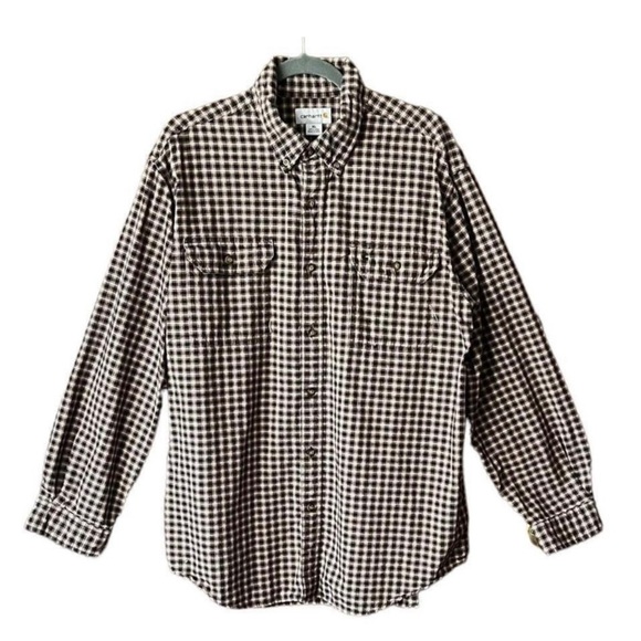 Carhartt checked men’s button up shirt - Picture 1 of 3